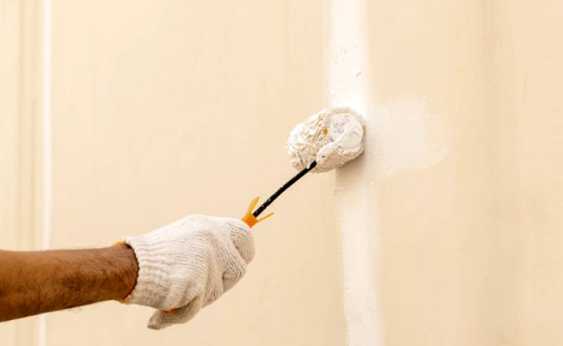 Peinture des Murs d'une Maison à Castelnau-le-Lez, dans l'Hérault